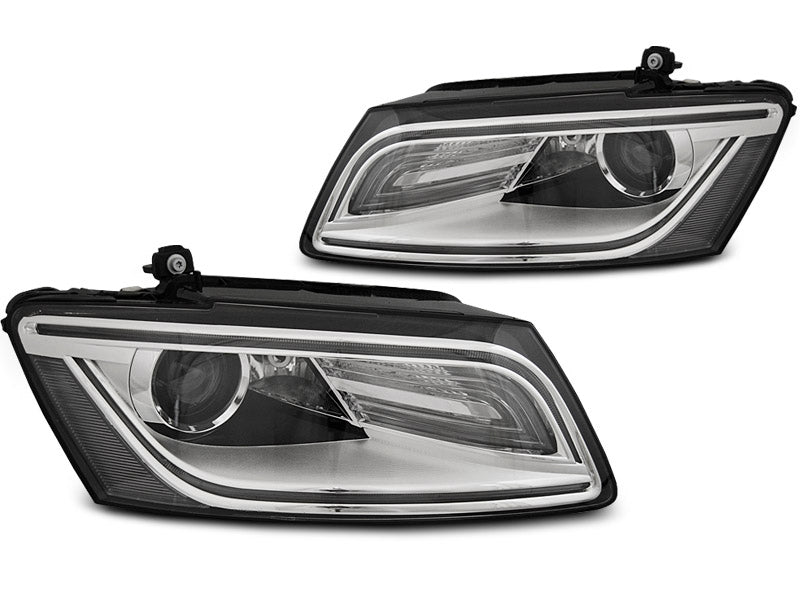 Tuning-Tec LED Tagfahrlicht Scheinwerfer für Audi Q5 12-17 chrom