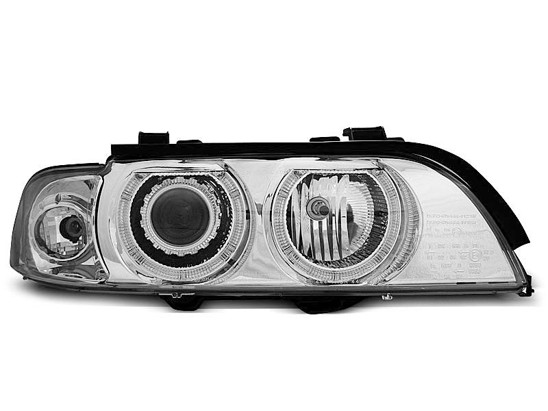 Tuning-Tec Angel Eyes Scheinwerfer für BMW 5er E39 95-00 chrom