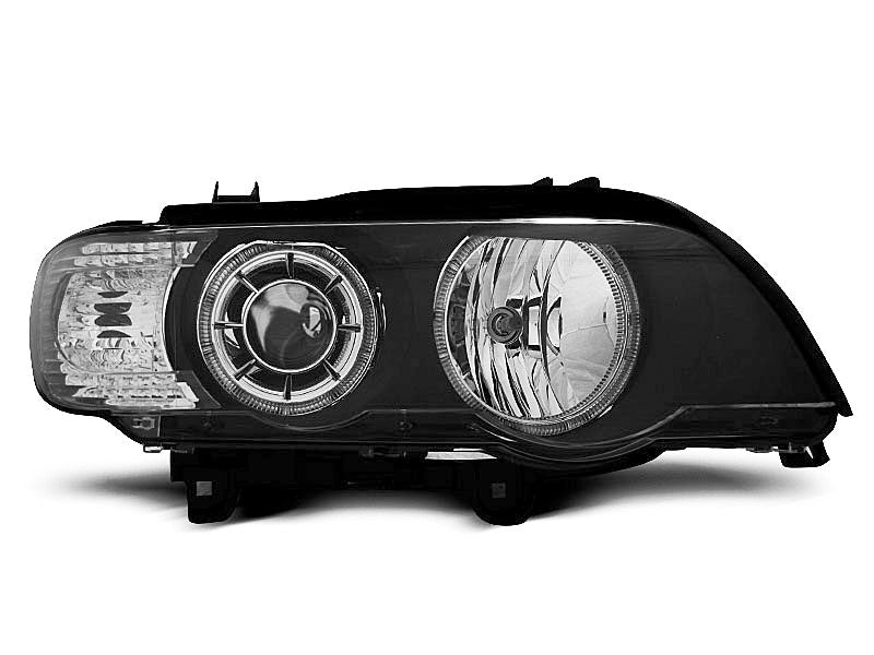 Tuning-Tec Angel Eyes Scheinwerfer für BMW X5 E53 99-03 schwarz
