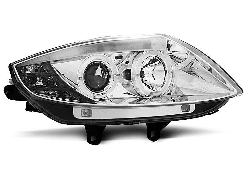Tuning-Tec LED Angel Eyes Scheinwerfer für BMW Z4 E85/E86 02-08 chrom