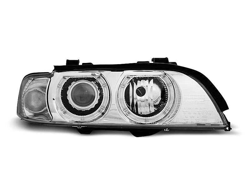 Tuning-Tec Angel Eyes Scheinwerfer für BMW 5er E39 Facelift 99-03 chrom