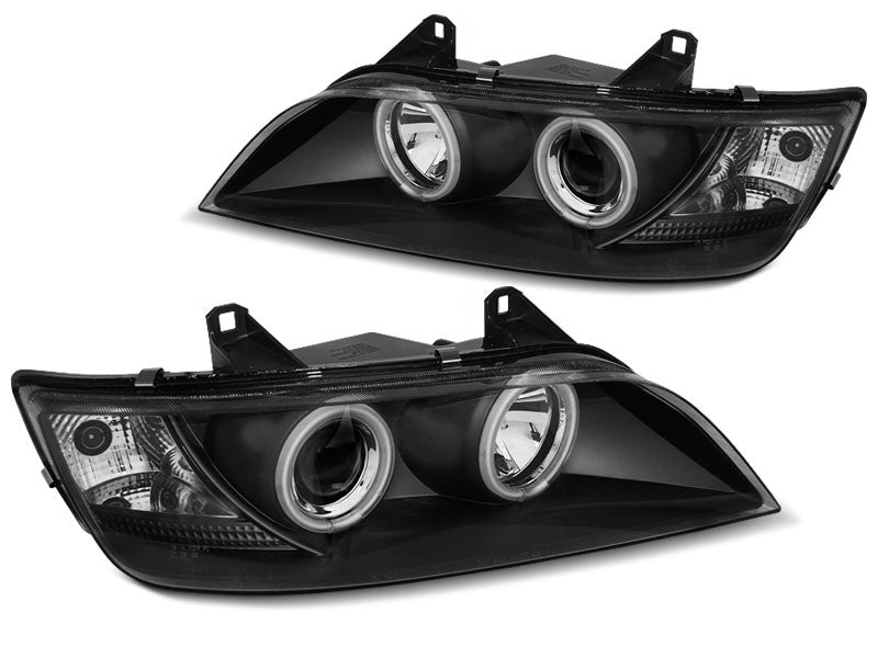Tuning-Tec CCFL Angel Eyes Scheinwerfer für BMW Z3 96-02 schwarz