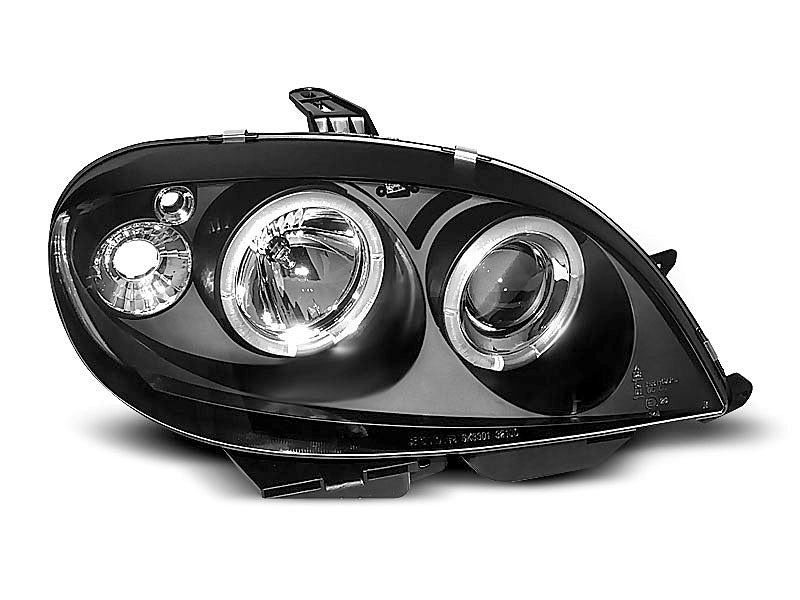 Tuning-Tec LED Angel Eyes Scheinwerfer für Citroen Saxo 99-03 schwarz