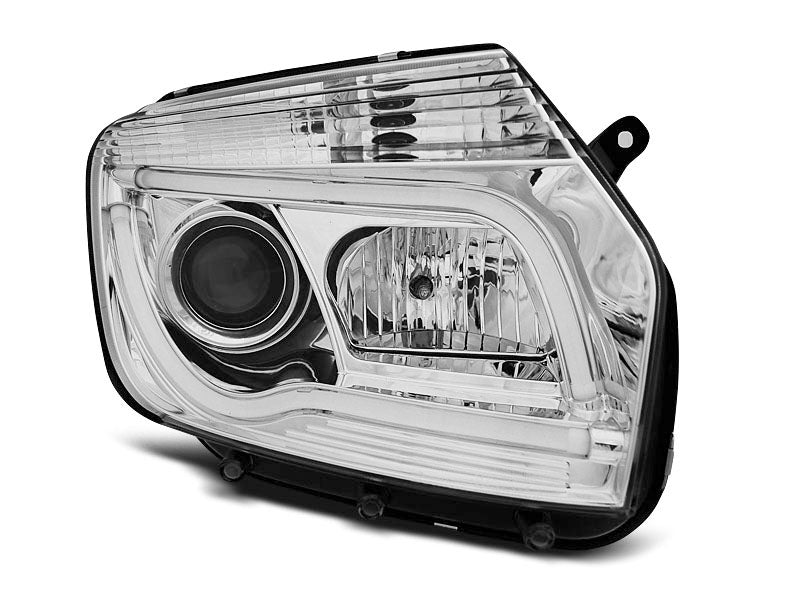 Tuning-Tec LED Tagfahrlicht Scheinwerfer für Dacia Renault Duster 10-14 chrom LTI