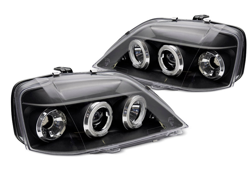 Tuning-Tec Angel Eyes Scheinwerfer für Dacia Logan 04-08 schwarz
