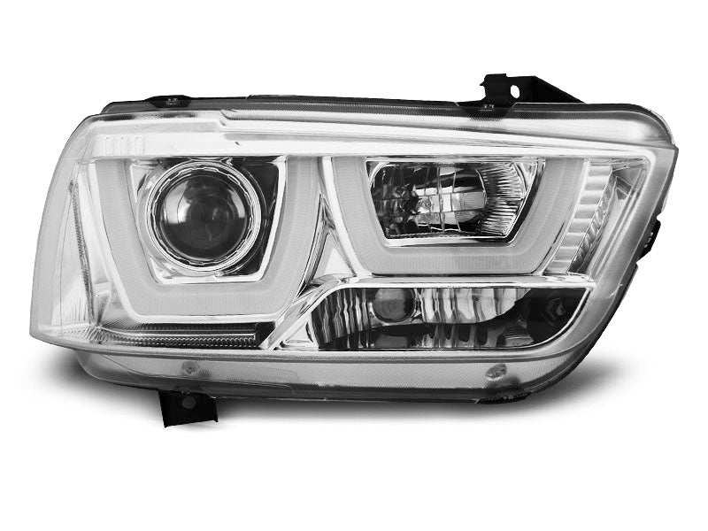 Tuning-Tec LED Angel Eyes Scheinwerfer für Dodge Charger LX II 11-15 chrom LTI