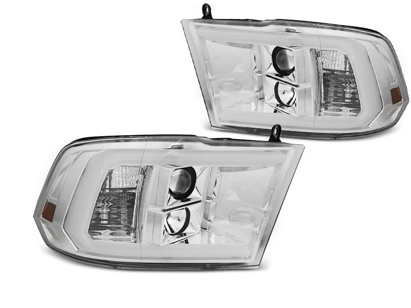 Tuning-Tec LED Tagfahrlicht Scheinwerfer für Dodge RAM 09-18 chrom