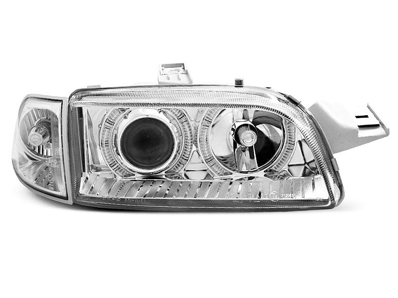 Tuning-Tec Angel Eyes Scheinwerfer für Fiat Punto 1 (Typ 188) 93-99 chrom