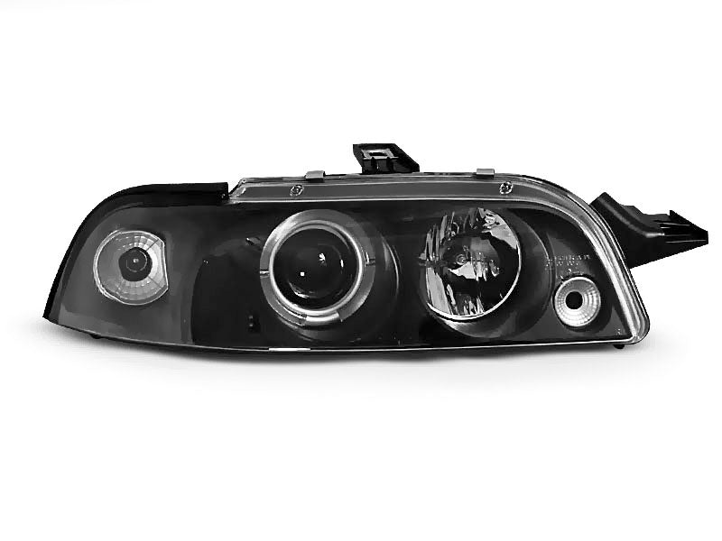 Tuning-Tec LED Angel Eyes Scheinwerfer für Fiat Punto 1 (Typ 176) 93-99 schwarz