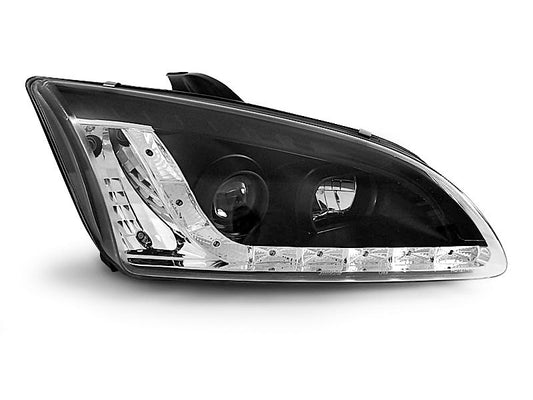 Tuning-Tec LED Tagfahrlicht für Scheinwerfer Ford Focus MK2 04-08 schwarz
