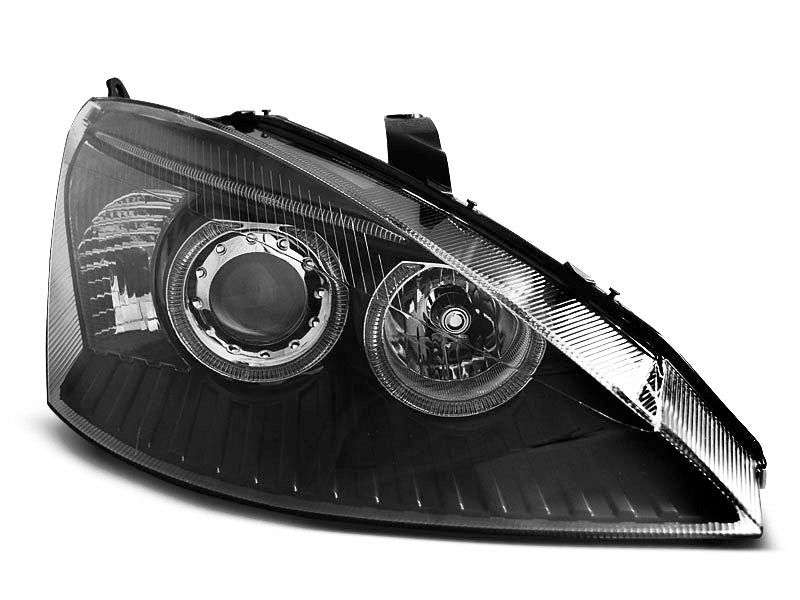 Tuning-Tec Angel Eyes Scheinwerfer für Ford Focus 1 Facelift 01-04 schwarz