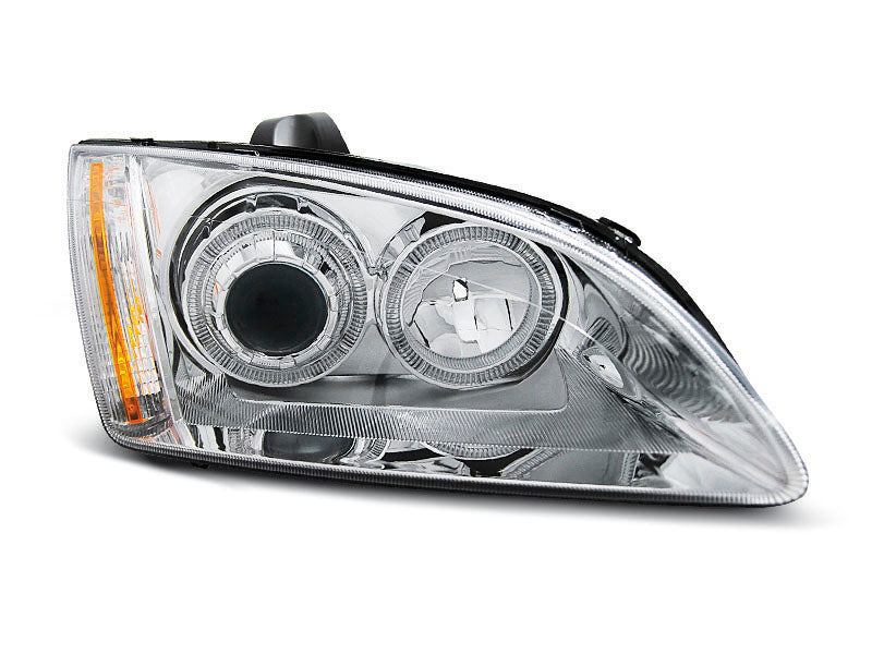 Tuning-Tec Angel Eyes Scheinwerfer für Ford Focus MK2 04-08 chrom