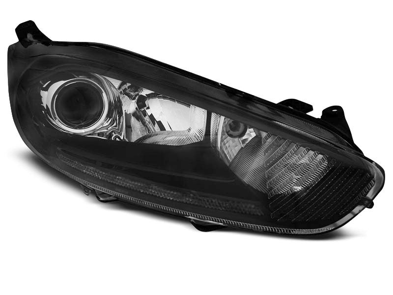 Tuning-Tec LED Tagfahrlicht Scheinwerfer für Ford Fiesta MK7 Facelift 13-16 schwarz