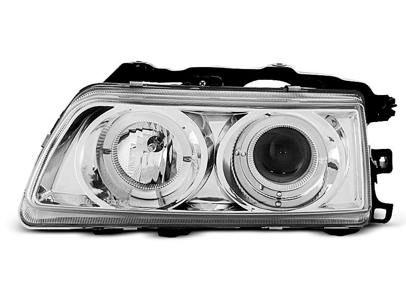 Tuning-Tec LED Angel Eyes Scheinwerfer für Honda CRX 90-92 chrom