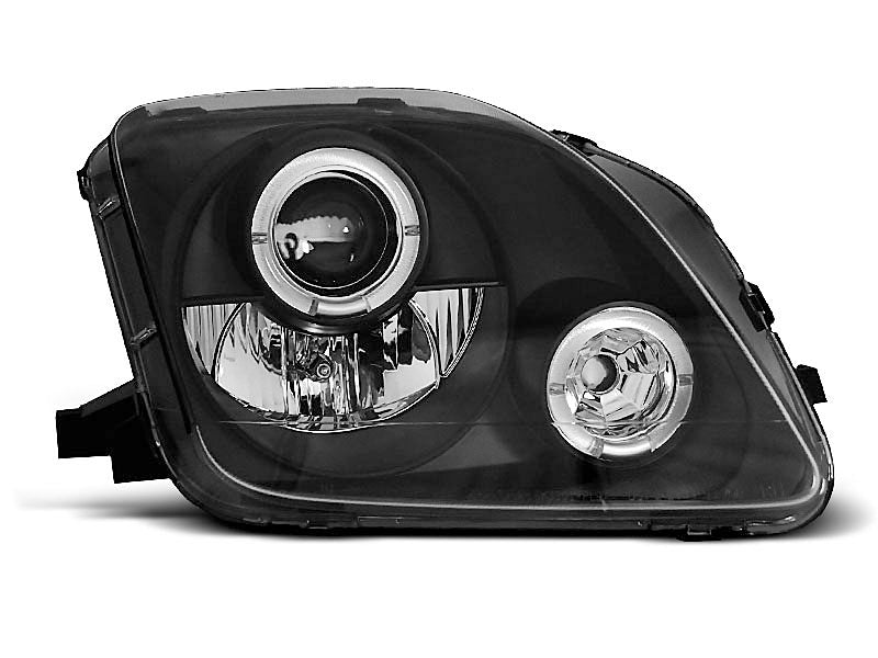 Tuning-Tec LED Angel Eyes Scheinwerfer für Honda Prelude 97-01 schwarz