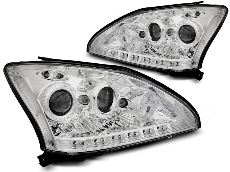 Tuning-Tec LED Tagfahrlicht Scheinwerfer für Lexus RX 330/350 03-08 chrom