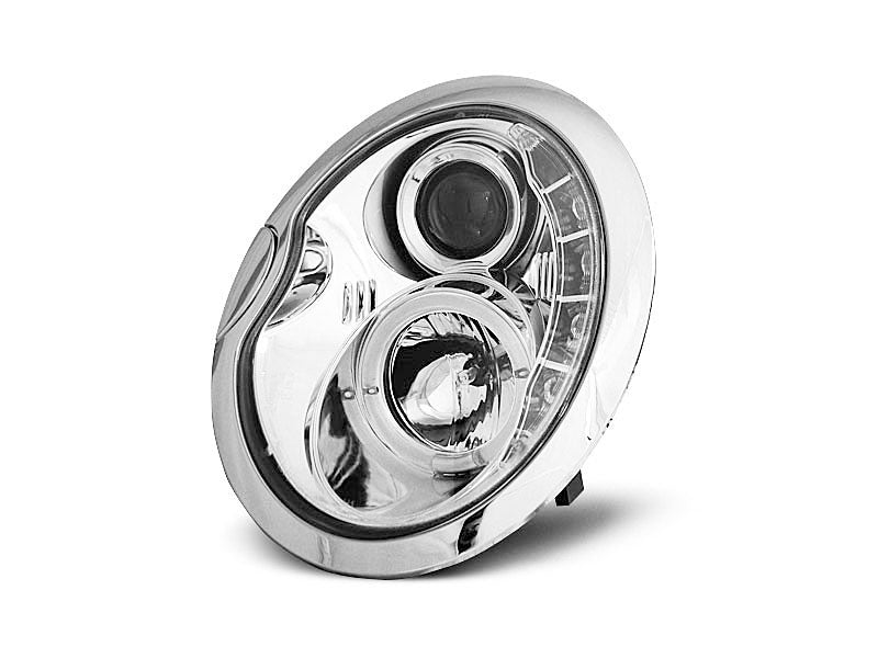 Tuning-Tec LED Tagfahrlicht Scheinwerfer für Mini Cooper 01-06 chrom