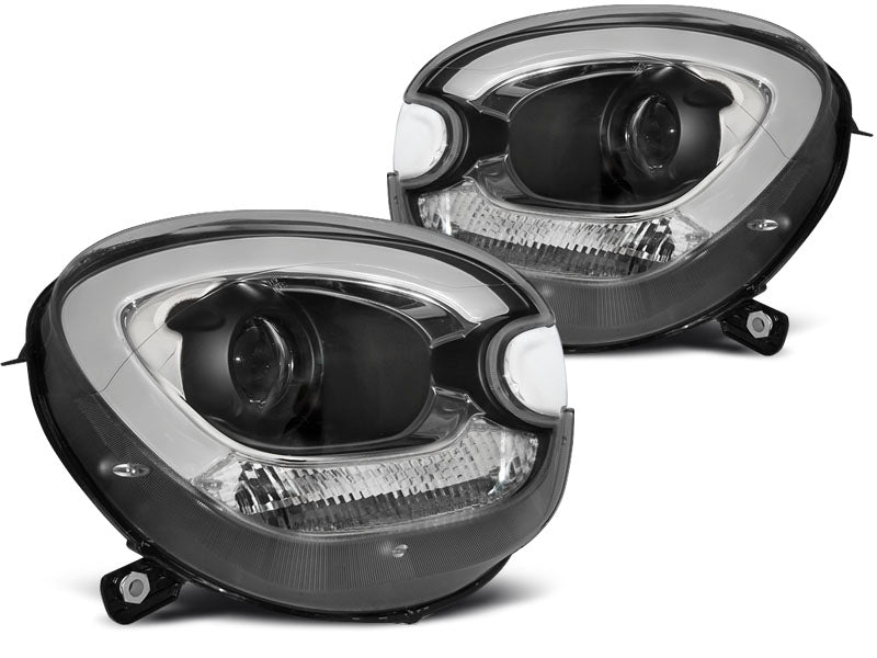 Tuning-Tec LED Tagfahrlicht Scheinwerfer für Mini Countryman R60/R61 10-14 schwarz