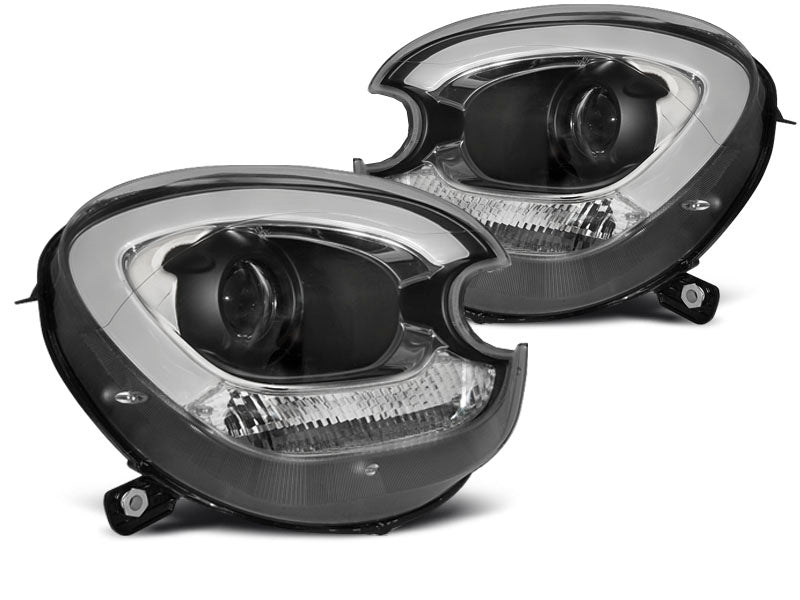 Tuning-Tec Xenon LED Tagfahrlicht Scheinwerfer für Mini Countryman R60/R61 10-14 schwarz