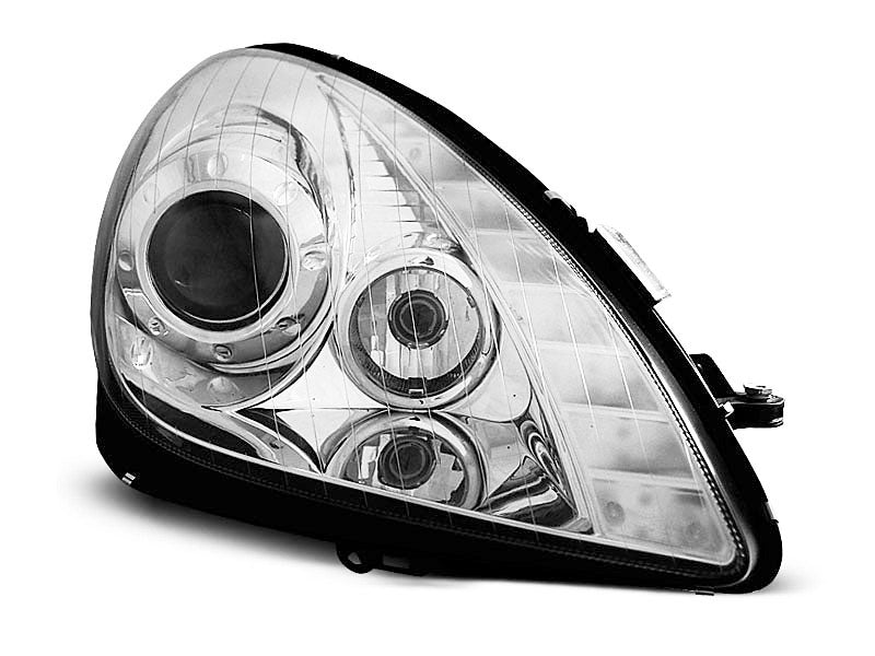Tuning-Tec LED Tagfahrlicht Scheinwerfer für Mercedes Benz SLK R171 04-11 chrom