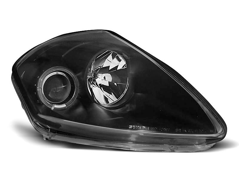 Tuning-Tec LED Angel Eyes Scheinwerfer für Mitsubishi Eclipse D50 00-05 schwarz