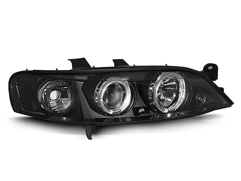 Tuning-Tec LED Angel Eyes Scheinwerfer für Opel Vectra B 95-98 schwarz