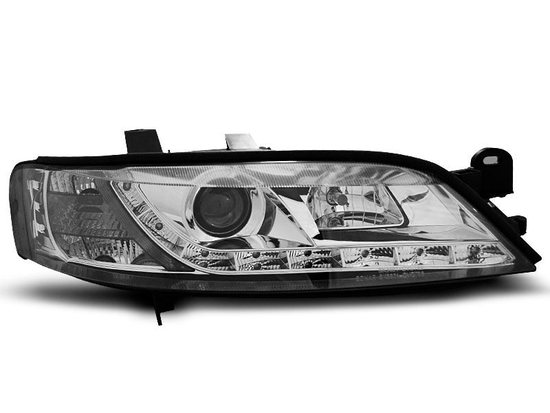 Tuning-Tec LED Tagfahrlicht Scheinwerfer für Opel Vectra B 95-98 chrom