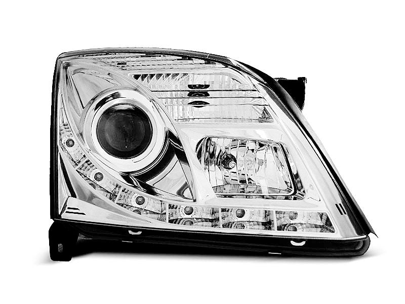 Tuning-Tec LED Tagfahrlicht Scheinwerfer für Opel Vectra C / Signum 02-05 chrom