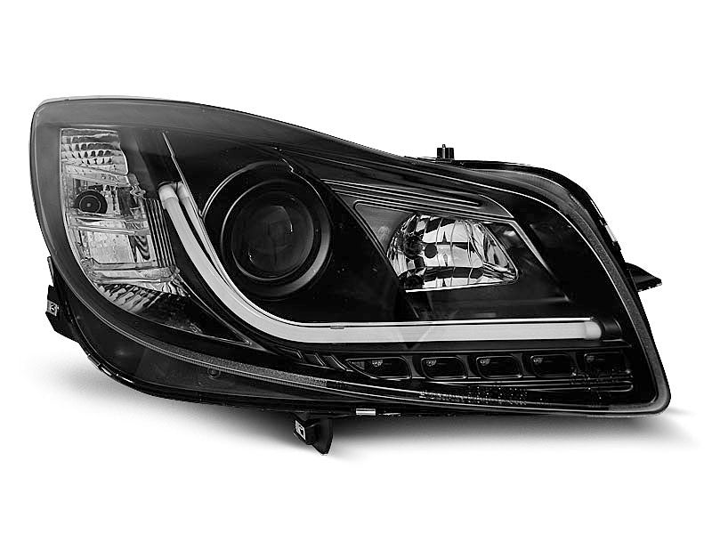 Tuning-Tec LED Tagfahrlicht Scheinwerfer für Opel Insignia 08-12 schwarz LTI