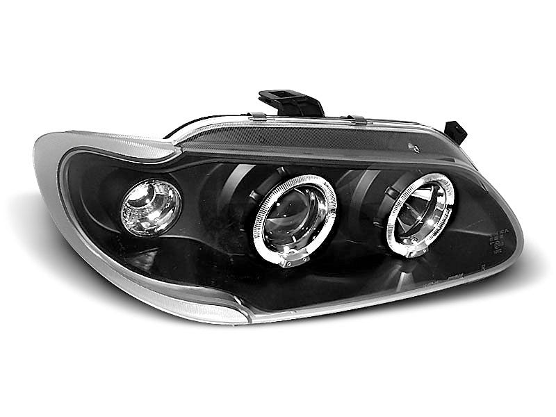 Tuning-Tec LED Angel Eyes Scheinwerfer für Renault Megane / Scenic 96-99 schwarz