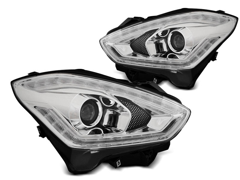 Tuning-Tec LED Tagfahrlicht Scheinwerfer für Suzuki Swift 6 2017+ chrom