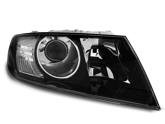 Tuning-Tec Xenon Look Klarglas Scheinwerfer für Skoda Octavia 1 (1U) 04-08 schwarz