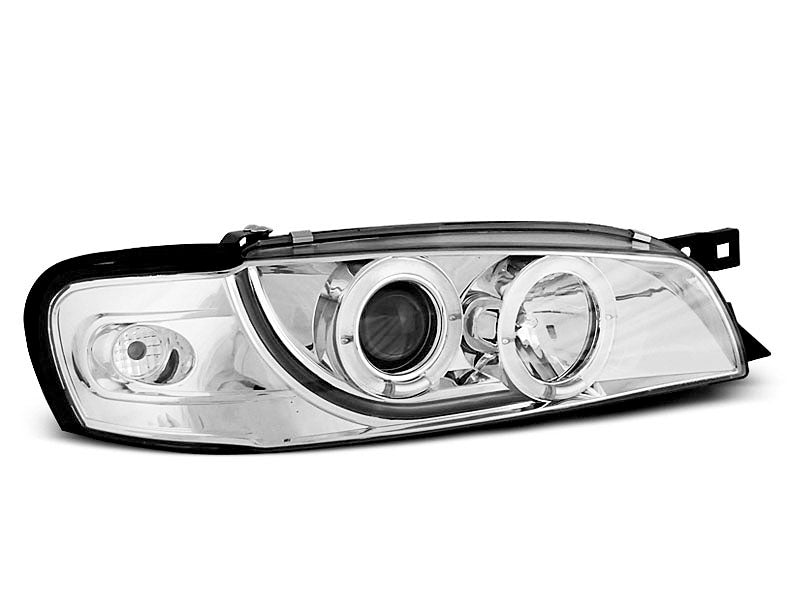 Tuning-Tec LED Angel Eyes Scheinwerfer für Subaru Impreza 1 93-00 chrom