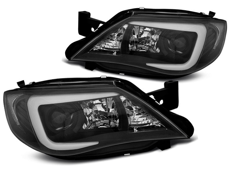 Tuning-Tec Xenon LED Tagfahrlicht Scheinwerfer für Subaru Impreza 3 (GH) 07-12 schwarz