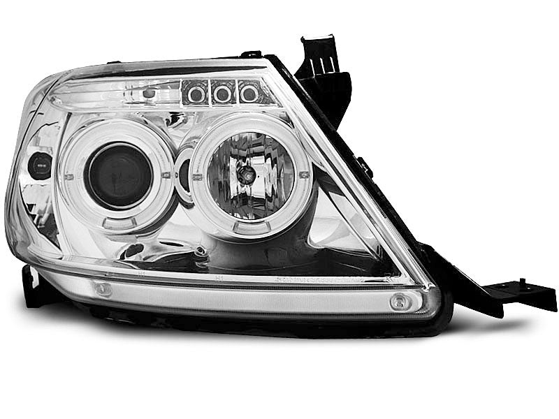Tuning-Tec LED Angel Eyes Scheinwerfer für Toyota Hilux 05-11 chrom