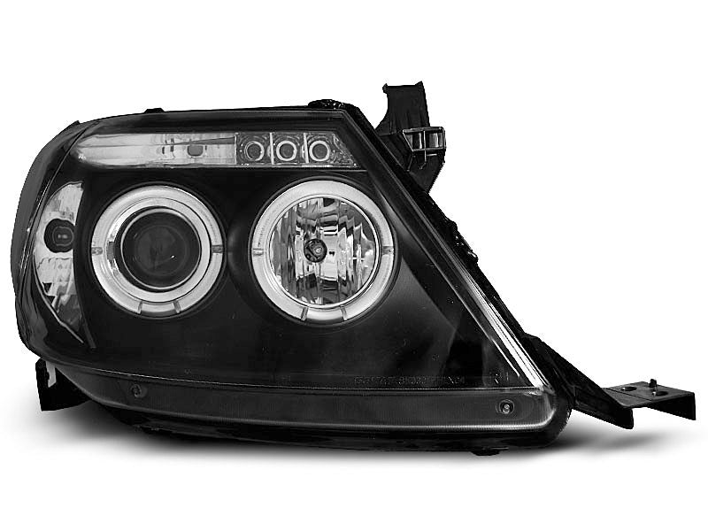 Tuning-Tec LED Angel Eyes Scheinwerfer für Toyota Hilux 05-11 schwarz