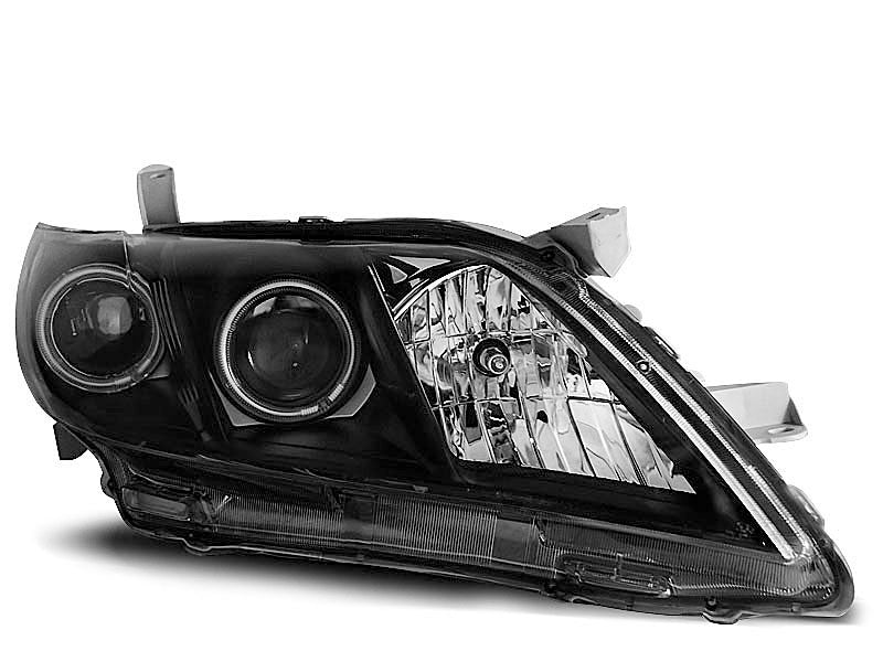 Tuning-Tec LED Angel Eyes Scheinwerfer für Toyota Camry 6 (XV40) 06-09 schwarz