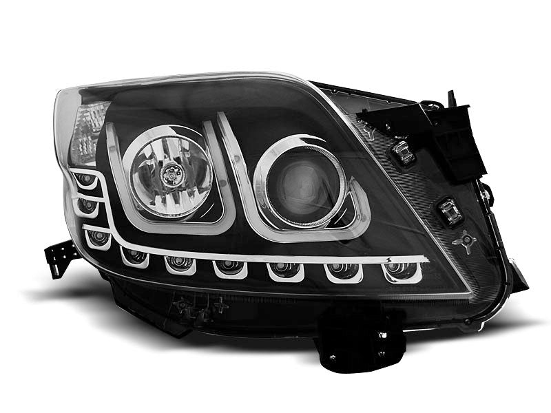Tuning-Tec LED Tagfahrlicht Scheinwerfer für Toyota Land Cruiser 150 09-13 schwarz