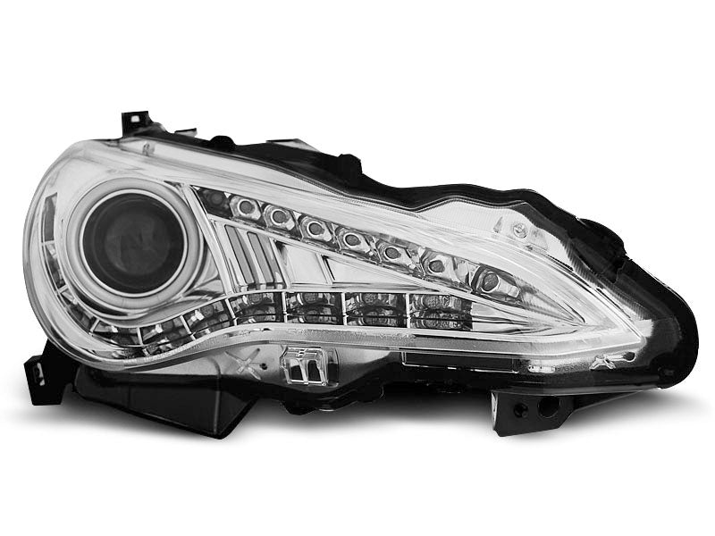 Tuning-Tec Xenon LED Tagfahrlicht Scheinwerfer für Toyota GT86 12-16 chrom