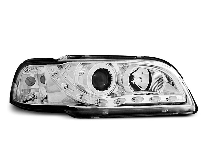 Tuning-Tec LED Tagfahrlicht Scheinwerfer für Volvo S40 / V40 96-00 chrom