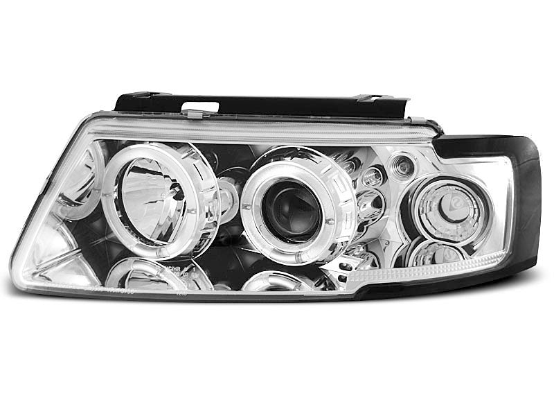 Tuning-Tec LED Angel Eyes Scheinwerfer für VW Passat 3B (B5) 96-00 chrom