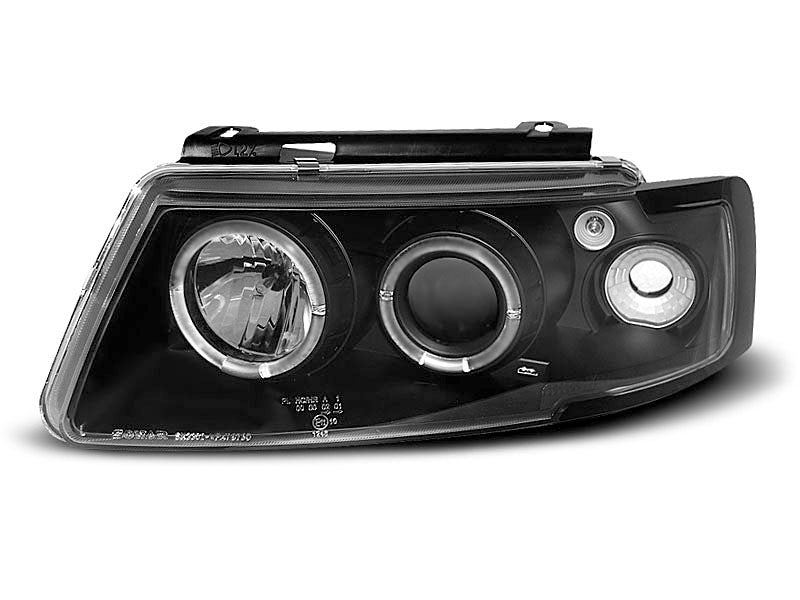 Tuning-Tec LED Angel Eyes Scheinwerfer für VW Passat 3B (B5) 96-00 schwarz