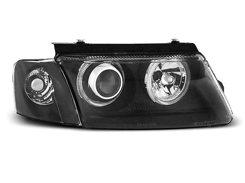Tuning-Tec Angel Eyes Scheinwerfer für VW Passat 3B (B5) 96-00 schwarz