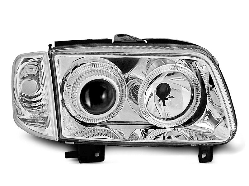 Tuning-Tec Angel Eyes Scheinwerfer für VW Polo 6N2 99-01 chrom