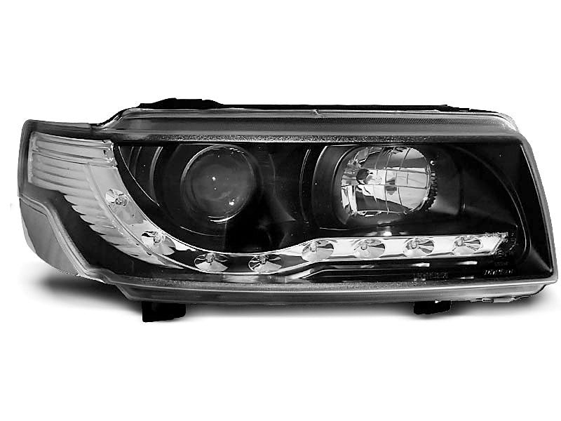 Tuning-Tec LED Tagfahrlicht Scheinwerfer für VW Passat 35i Facelift (B4) 93-97 schwarz