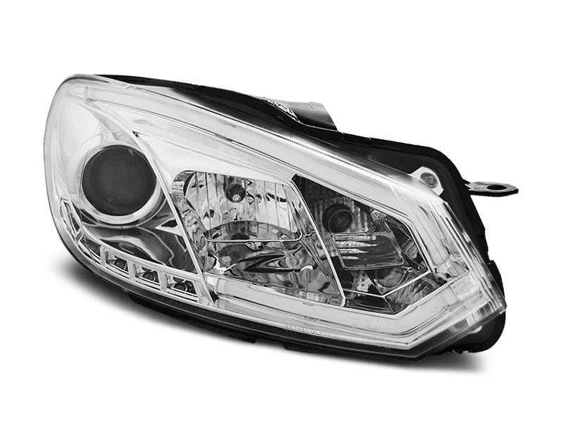 Tuning-Tec LED Tagfahrlicht Scheinwerfer für VW Golf 6 08-12 chrom LTI