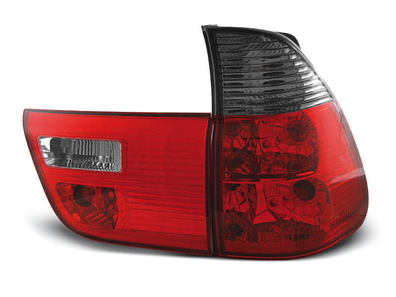 Tuning-Tec Rückleuchten für BMW X5 E53 99-06 rot/rauch