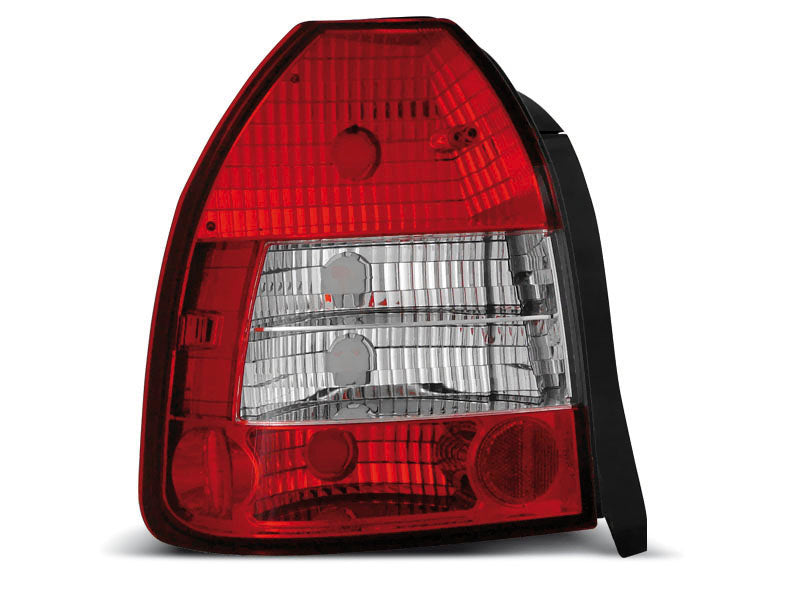Tuning-Tec Rückleuchten für Honda Civic 95-01 3-Türer rot/weiß