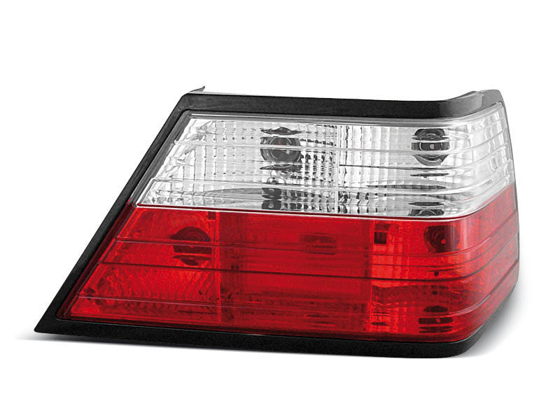 Tuning-Tec Rückleuchten für Mercedes Benz E-Klasse W124 85-95 rot/weiß