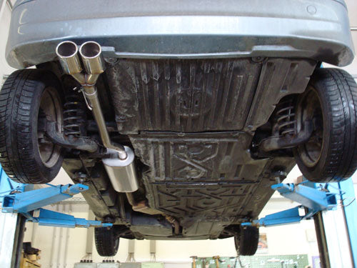 Mercedes A-Klasse W168 Diesel Endschalldämpfer - 2x88x74 Typ 32